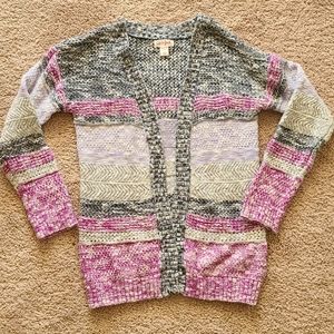 Girls knit cardigan